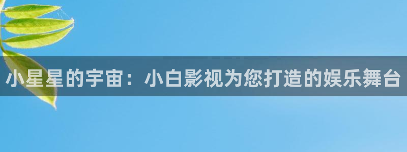 天堂网电影：小星星的宇宙：小白影视为您打造的娱乐舞台