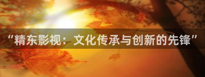 男人av天堂电影：“精东影视：文化传承与创新的先锋”